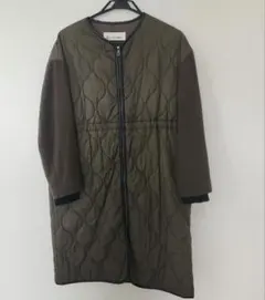 Ray BEAMS / 袖キリカエ キルティング コート