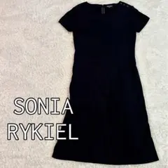 未使用⭐︎SONIA RYKIEL 半袖ワンピース ミニマル　コットンかのこ　38のサムネイル