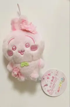 ちいかわ ぬいぱれっと さくらいろ マスコット 　うさぎ　タグ付き