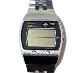SEIKO セイコー クロノグラフ デジタル腕時計 レトロ 当時物