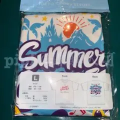 【L】 Tシャツ 白 ミセス サマークールオフ ディズニーランド