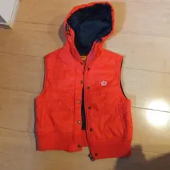 BABY DOLL フード付きベスト 110