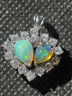 ◆プレシャス オパール◆Silver925ペンダントトップ
