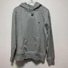 Champion グレー フード付きパーカー Lサイズ