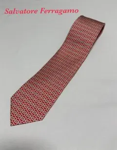 新品 Salvatore Ferragamo フェラガモ ネクタイ ガンチーニ