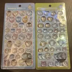 ちいかわ 第2弾 ボンボンドロップシール みんなニコニコ みんなポーズ2点セット