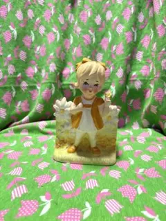 陶器人形 セトノベルティ 男の子と女の子 - メルカリ