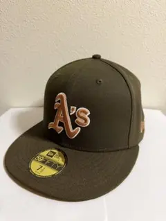 New Era 59FIFTY A's バレンタイン キャップ 7 1/2