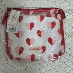 Cath Kidston ハート柄 クリアポーチ 新品のサムネイル