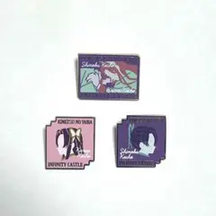 鬼滅の刃 キャラクターモチーフピンズ 3点セット