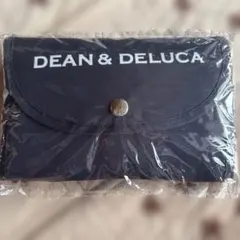 DEAN & DELUCA ネイビー 折りたたみエコバッグのサムネイル