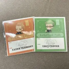 ツイステ ケイト トレイ バックステージパス風ステッカー