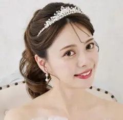 ANNAN WEDDING ウェディング　ティアラ　TLM28-NEW ANNAN WEDDING ウェディング ティアラ TLM28-NEW - メルカリ