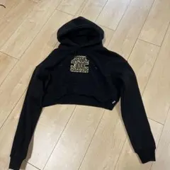 BlackEyePatch クロップドパーカー ブラック Sのサムネイル