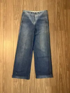 デニム トラウザー