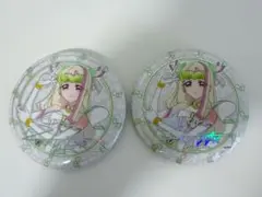 キミとアイドルプリキュア展 キュアズキューン 缶バッジ サイン