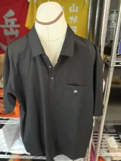 ドレステリア　ICE CLEAR COTTON ポロシャツ ブラック Lのサムネイル