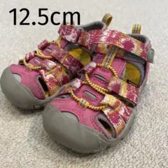 KEEN 12.5cm ニューポート エイチツーサンダル ピンクのベビーサンダル