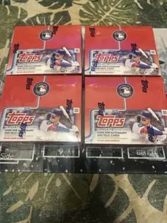 Topps UPDATE SERIES 2025 MLB 4BOX シュリンク付