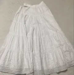 rosarymoon Side Open Tiered Skirt