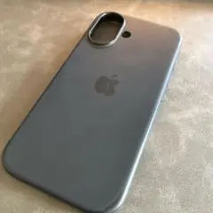 iPhone16 純正シリコンケース　黒