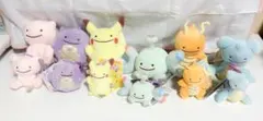 【第1弾フルコンプリート】へんしん！メタモンぬいぐるみ&マスコット6種　計12個 第1弾フルコンプリート】へんしん!メタモンぬいぐるみ&マスコット6種