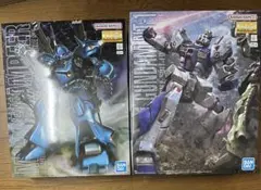 コ*ア様 MG ガンダムNT-1 RE/100 ザクII改 2点セット - メルカリ
