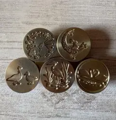 シーリングスタンプ　ヘッド　5個セット