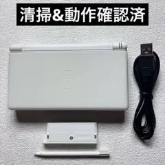Jy【清掃&動作確認済】Nintendo DS Lite クリスタルホワイト本体