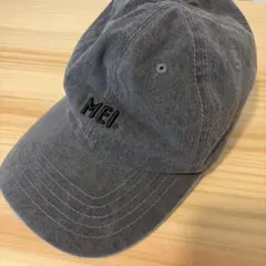 MEI キャップ 帽子 グレー