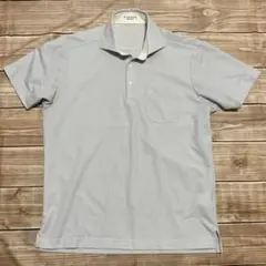 オリヒカ GARAGE ORIHICA ライトグレー ポロシャツ M
