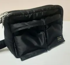 PORTER TANKERショルダーバッグ 2層 ブラック