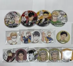 ハイキューキャラクター缶バッジセット＆木兎限定アクキー