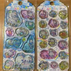 【正規品】ぷくぷくあわわちゃん　ウォーターインシール　2コ