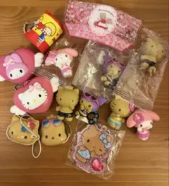 サンリオ　ガチャガチャ詰め合わせ　キティ　マイメロ　クロミ　日焼けキティ