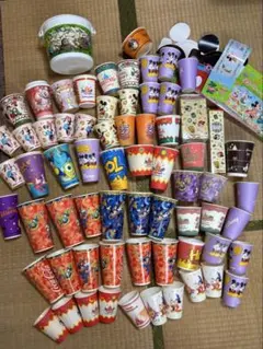 激レア　レトロ　希少　当時物　ディズニー　紙コップ　まとめ売り