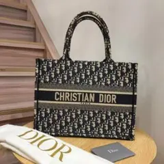 Dio Book Tote バッグ スモール 並行輸入 ノベルティ オブリーク 