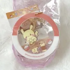 ピカチュウ 韓国限定★ポケモン ポップアップ ガチャ アクリル キーリング