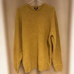 ラムクルーネックセーター ニット