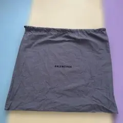 BALENCIAGA 巾着袋　バレンシアガ　大きめグレーのサムネイル