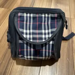 チェック柄ナイロンバッグ　ジャクエツ　幼稚園　通園　カバン