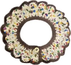 最終価格＊ぽこぽこ　つけ襟　ハンドメイド