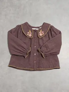 ZARA KIDS エンブロイダリー シャツ 4y