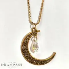 SALE！アンティークな月 のネックレス ★ ハンドメイド