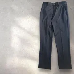 【美品】ユニクロ　スラックスパンツ　ストレートパンツ　レディース　ベルトループ