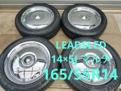 レッドスレッド メッキ 5J マルチ 165/65R14のサムネイル