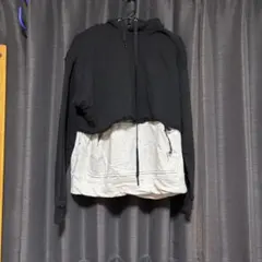 フード付き 縫い合わせパーカー 【¥350→¥339値下げ中】