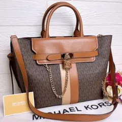 極美品☆MICHAEL KORSマイケルコース 2wayショルダーバッグ 大