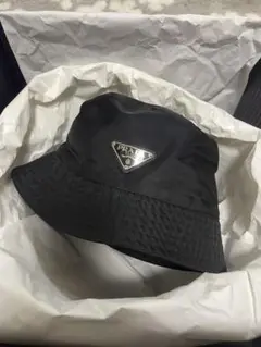 【お値下げ中❣️】PRADA Re-Nylon バケットハット ブラック