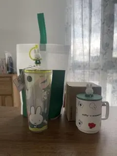 【限定】スタバ×ミッフィー70周年マグカップ&コールドカップセット